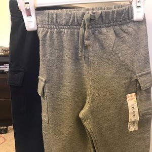 2 pair jumping beans jogger pants (18M)